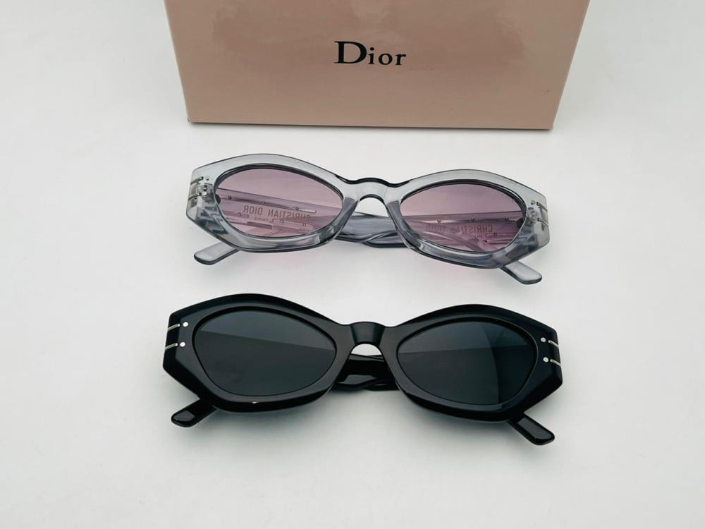 Dior glasses with accessories